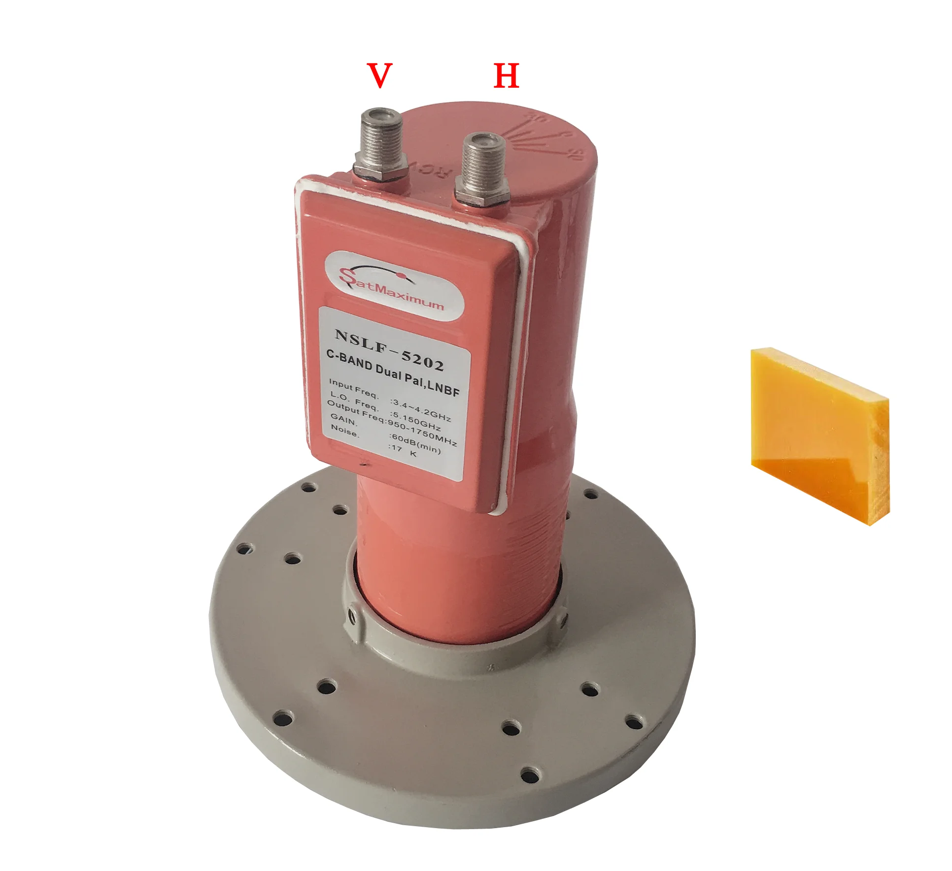 Цифровой 5150 МГц C band twin выход LNB используемый с Mulitswitch для сделать проект |
