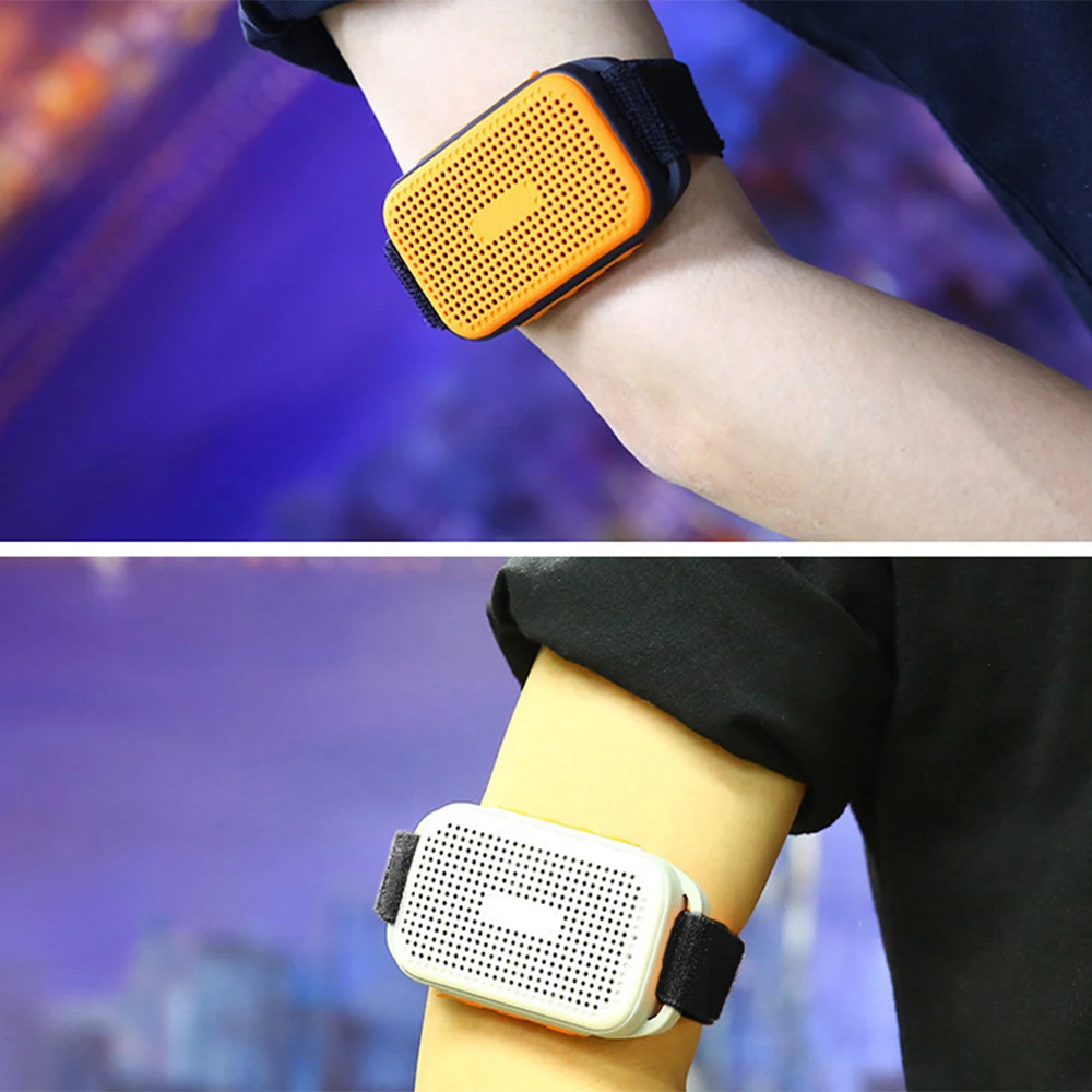 

U6 Subwoofer Portable Sport BT Wrist Speaker TF Card IPX4 Waterproof Music Player Rechargeable Mini Loudspeaker Box for sports