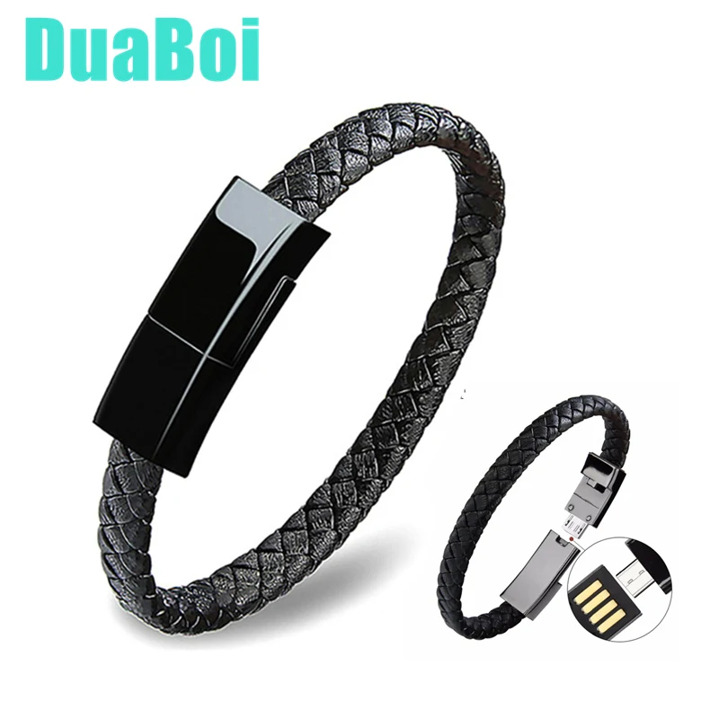 Кожаный браслет зарядное устройство Micro usb type C кабель для зарядки данных VIVO X30 Pro