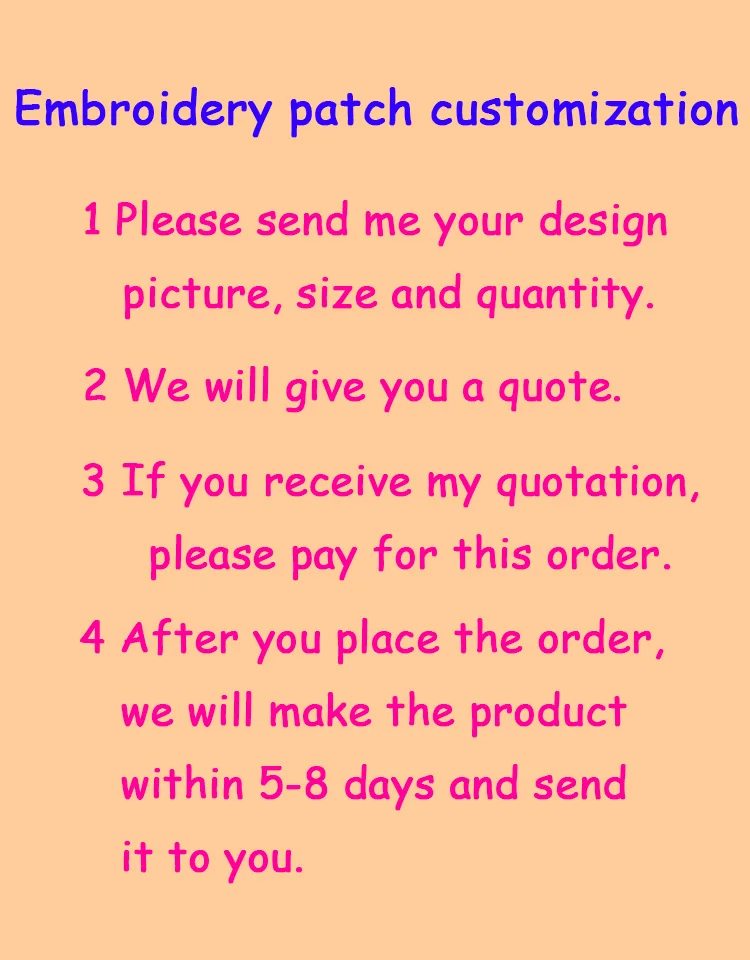 

custom made Patches for clothingEmbroidery, LOGO, logo, patch, any shape and size, any craft. Give me a picture and i will do it