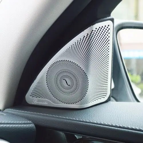 Крышка для стереоколонки из алюминиевого сплава Mercedes Benz C class W205 C200 C260