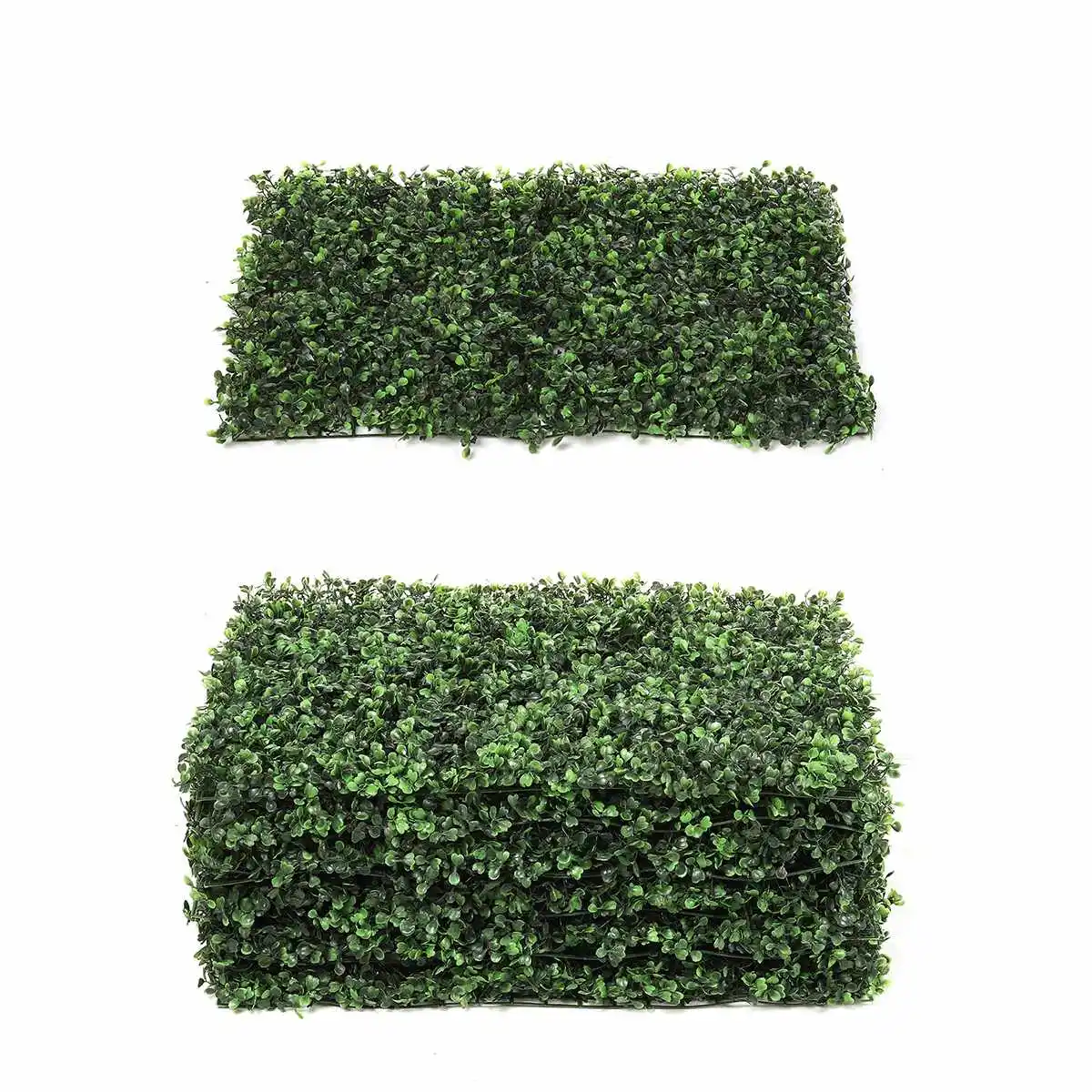 

1/10PCS Garden Plant Fence Artificial Faux Green Leaf Privacy Screen Panels Rattan Outdoor Hedge Garden Home Decora 60X40CM