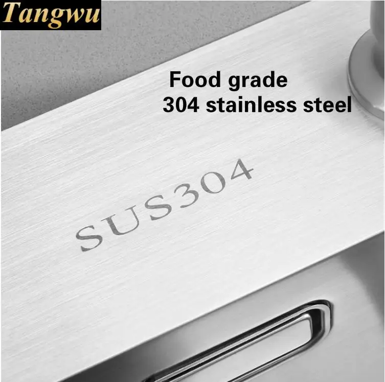 Бесплатная доставка стандартный слив с кнопкой роскошная кухонная ручная