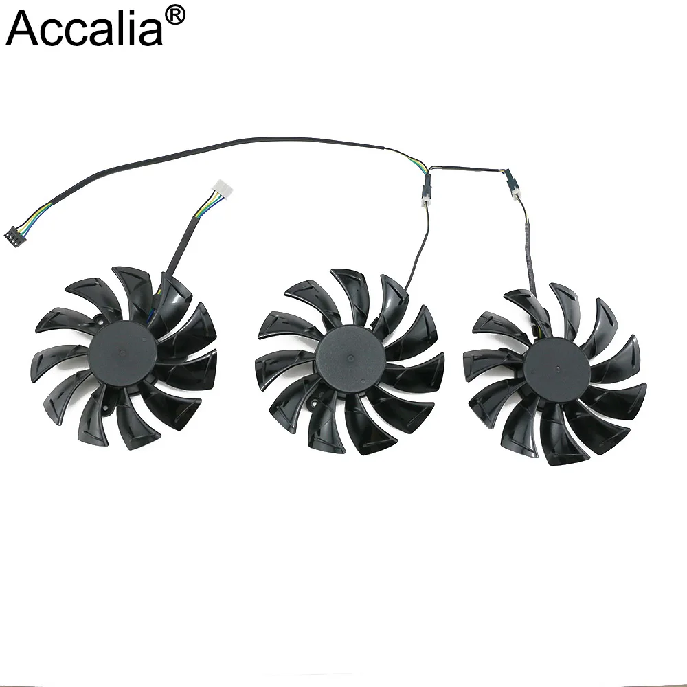 

3PCS/lot replace Fan GA92S2U DC12V 0.46A RTX2080 Ti for ZOTAC GAMING GeForce RTX 2080 2080Ti AMP Graphics card Cooling fan