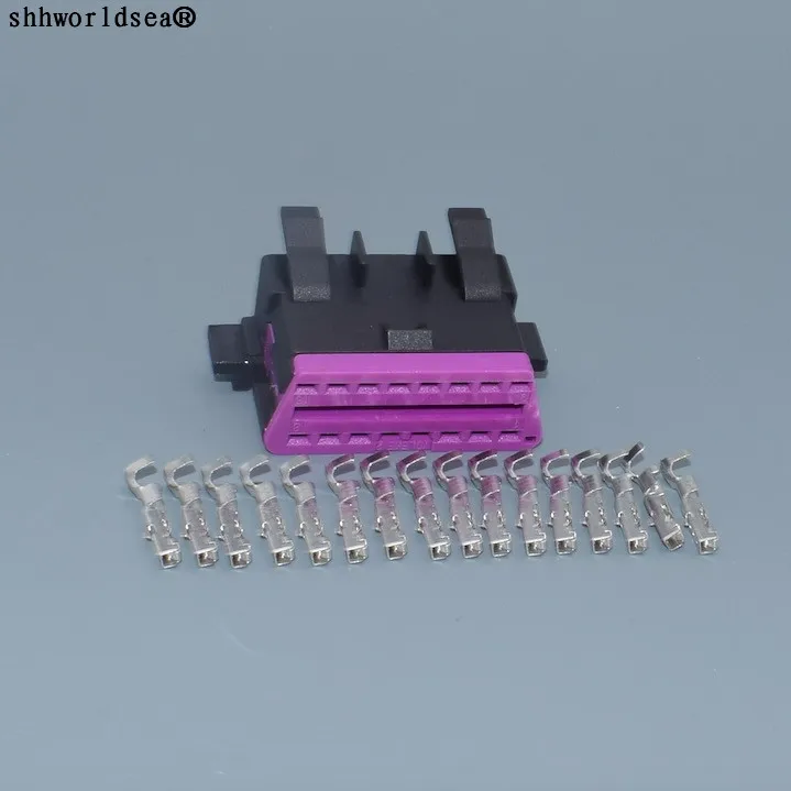 

Shhworldsea 16pin 1,8 мм OBD диагностический разъем для AUDI VW SKODA 3A0 972 695/695 A