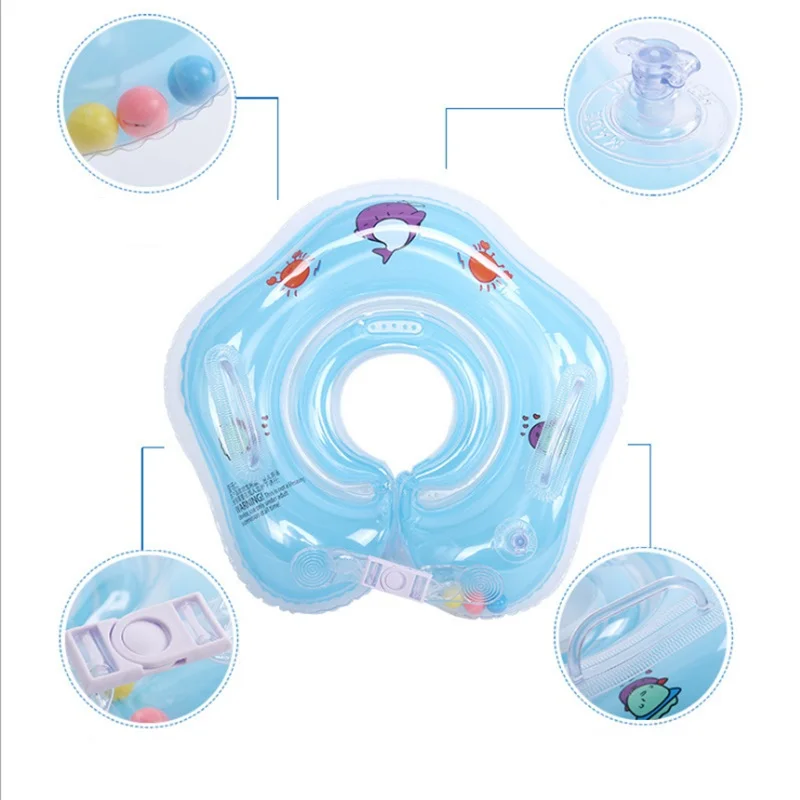 Детское надувное кольцо для плавания детское шеи бассейна игрушки | Спорт и