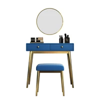 light luxury wrought iron dressers simple bedroom dressing table makeup stool nordic vanity makeup cabinet bedroom furniture