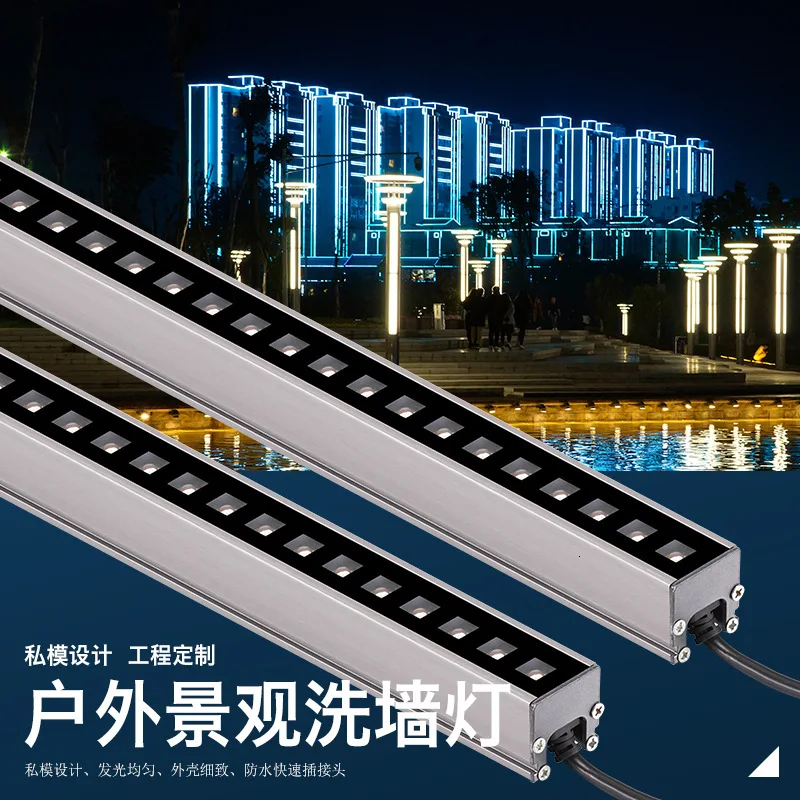 10 шт. 6 Вт 12 светодиодный настенный светильник ландшафтный постоянного тока 24 В