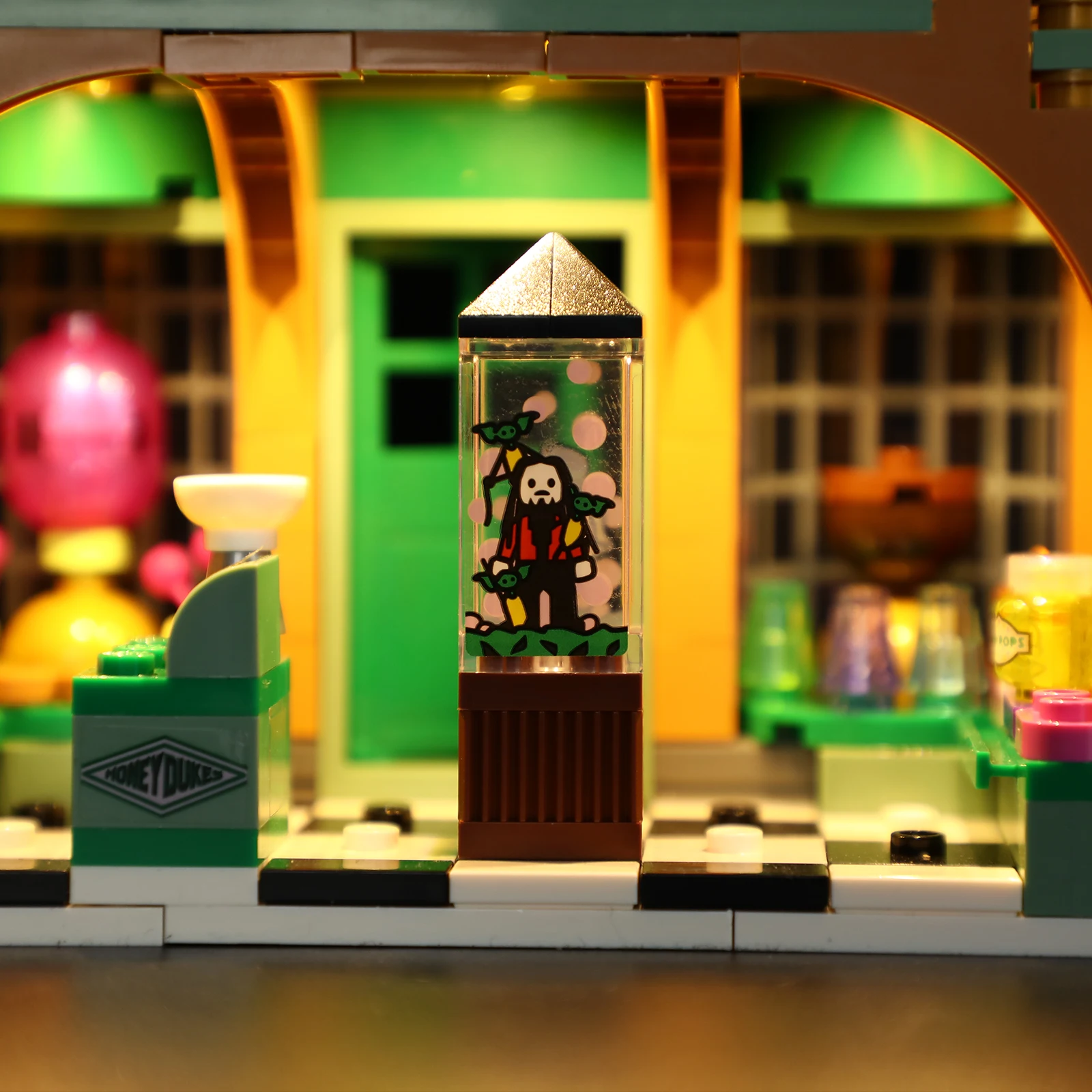 Набор строительных блоков со светодиодной подсветкой для деревни 76388 (не входит в