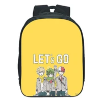 my hero academia backpack boy girls bag anime lzuku midoriya cartoon bookbag fashion children bag teen schoolbag mochila