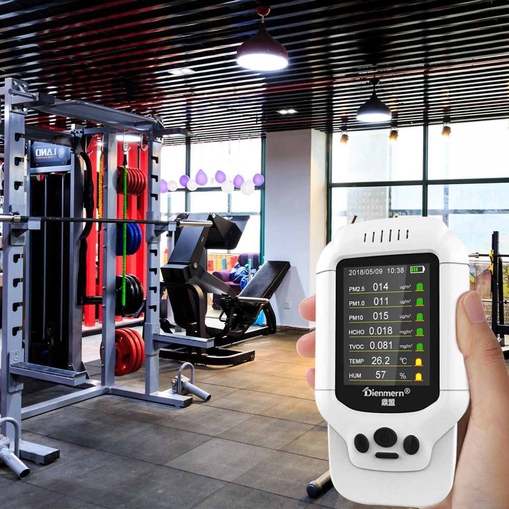 

Professional Home Office Digital Display Analyzer Office Meter Tester Accurate Convection Monitor PM 2.5 Air Quality Detector