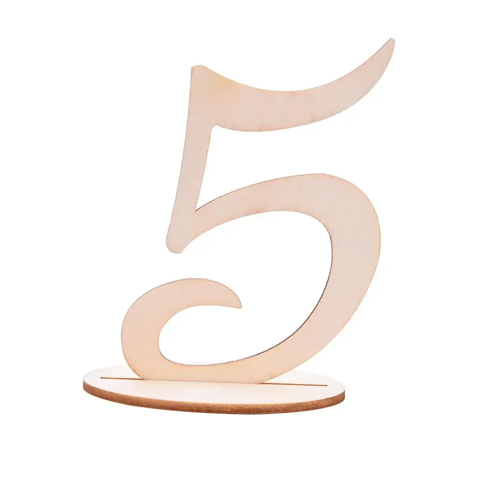 10 шт./компл. модные деревянные принадлежности для свадебной вечеринки 1 10/11 20