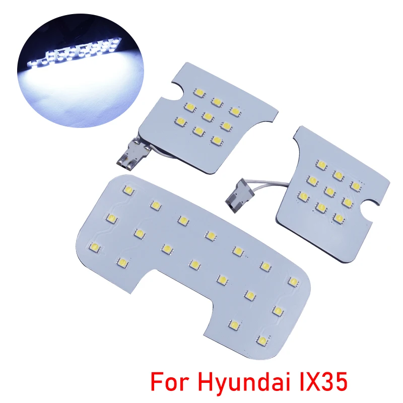 3 шт./компл. автомобильные Внутренние светодиодные лампы для чтения купола Hyundai IX35