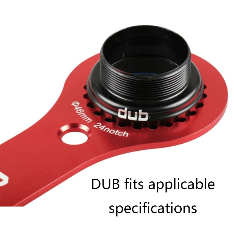 

Multifunctional Bicycle Wrench BB44/BB46 Bottom Bracket Repair Tool Aluminum Alloy Bike Hollow Crankset Removal Repair Tool