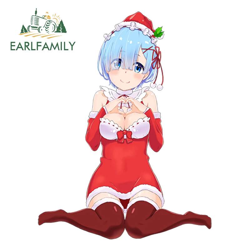 Автомобильная аниме наклейка EARLFAMILY 13 см x 10 Re Zero Kara Hajimeru Isekai Seikatsu Rem самодельная