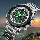 SKMEI наручные часы 3 Time Роскошные светильник сы Модные мужские деловые часы обратный отсчет часы мужские Relogio Masculino