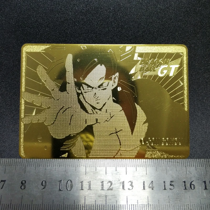 Dragon Ball карты супер металлическая карта ультра инстинкт Гоку джирен экшн игрушки Фигурки издание игры флэш карты коллекция карт