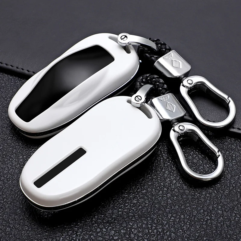 

1 pcs ABS Car Remote Key Case Cover For Tesla Model S Model X Smart Key Bag Key Protected Holder Shell Accessorie