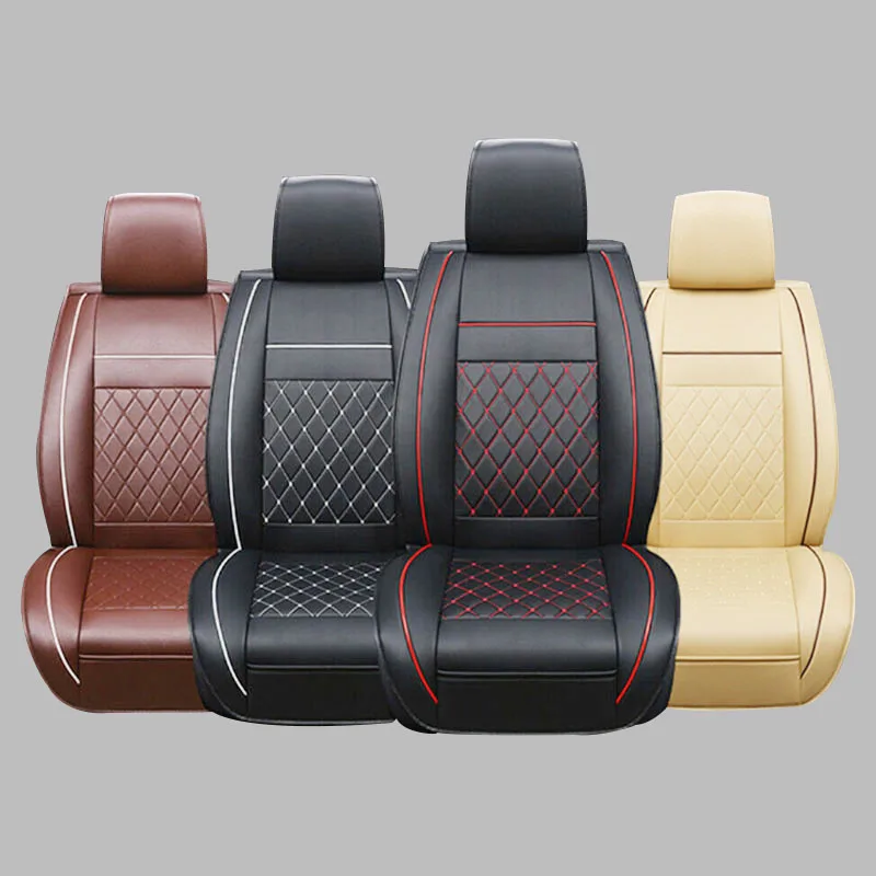 1 шт. чехол на автомобильное сиденье универсальная Кожаная подушка переднее