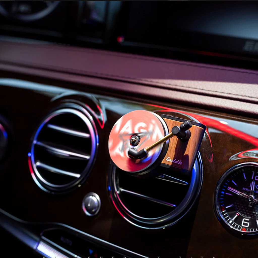 Автомобиль Vent Духи Диффузор проигрыватель освежитель воздуха для автомобиля