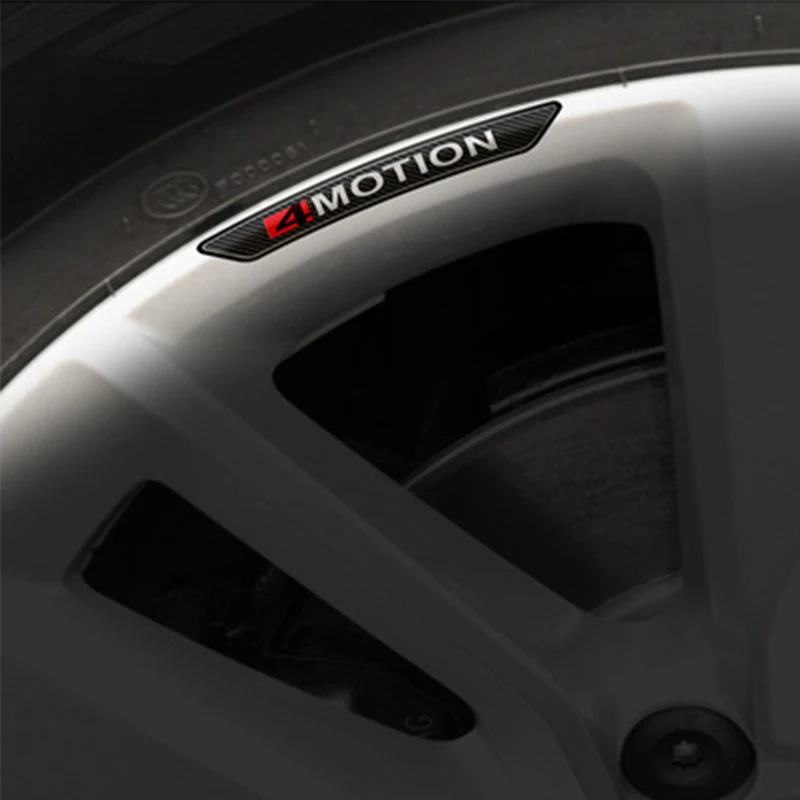 Автомобильный Стайлинг колесные диски гоночные 4 наклейки для Volkswagen Polo 9n 6r VW Passat B6