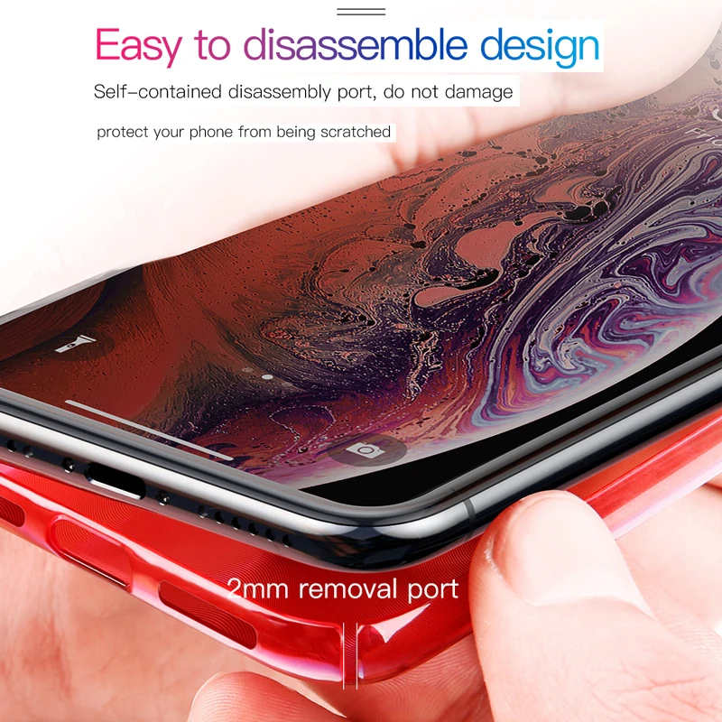 Baseus Full Protection Case for iPhone XR XS Max Ultra Thin Shockproof Cover For Colorful Cases Luxury |