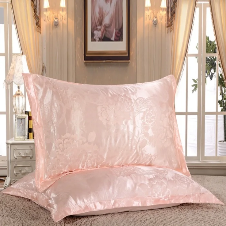 

mylb Standard Satin Silk Soft Mulberry Plain Pillowcase Cover Chair Seat Square Pillow Cover Home