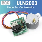 4-фазный шаговый двигатель + плата драйвера ULN2003 для Arduino + плата драйвера ULN2003, 1 лот 28BYJ-48-5V