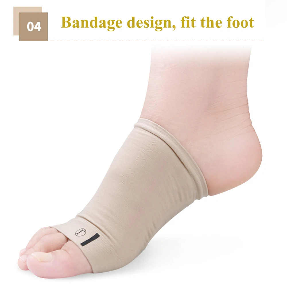 EID 1Pair Arches Footful Orthotic Arch Support Foot Brace Flat Feet Relieve Pain Comfortable Shoes Orthotic Insoles insert