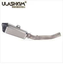 Мотоцикл выхлопной контакт среднего звенья трубы slip-on для KAWASAKI Z800 2013- или Z750 2007