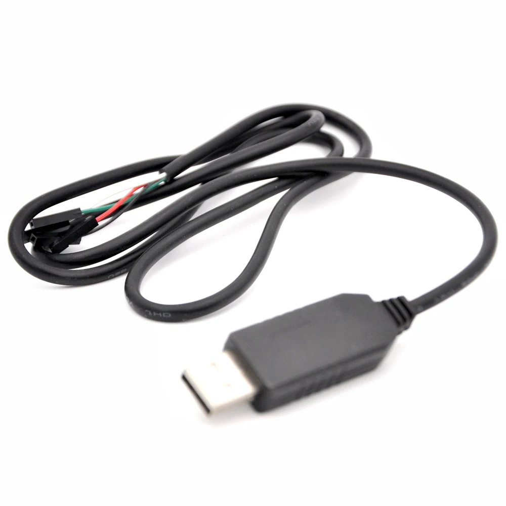 1 м Мини Портативный USB к RS232 последовательный адаптер PL2303HX конвертер TTL кабель