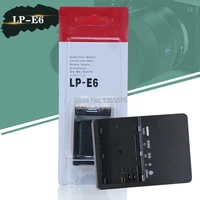 1pcs lp e6 lpe6 lp e6 camera battery for canon eos 5d mark ii iii mark2 mark3 5d2 5d3 6d with digital camera lc e6e charger