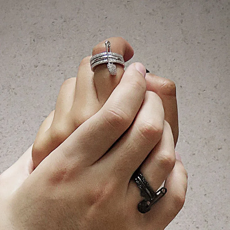 Модные очаровательные стерлингового серебра копия 1:1 Реплика серебро булавка Trio