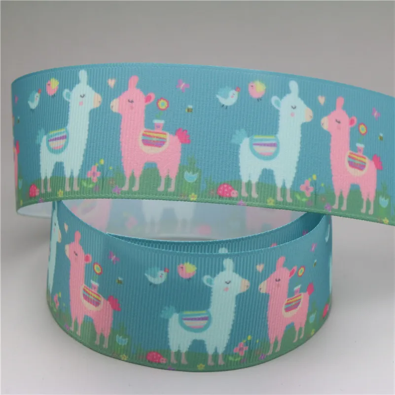 DHK 1 5 'ɵ ярдов Альпака кактус Мексика напечатан grosgrain ленты ленточный