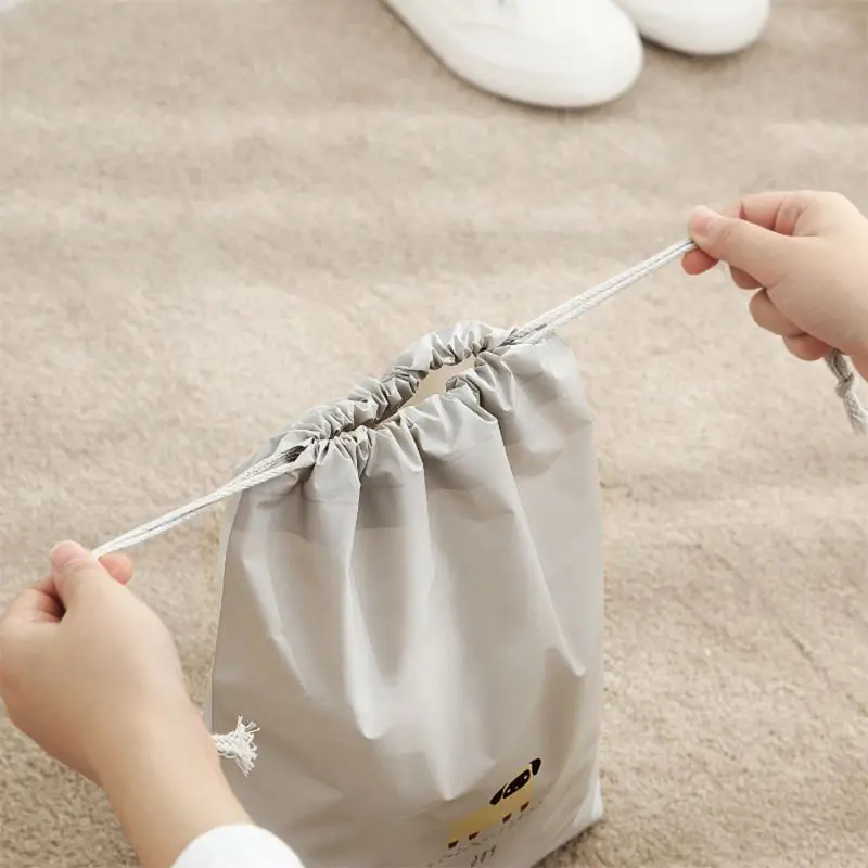 

Travel Storage Bag Shoes Travel Pouch Organizer Portable Tote Drawstring Dustproof Toiletry Bags