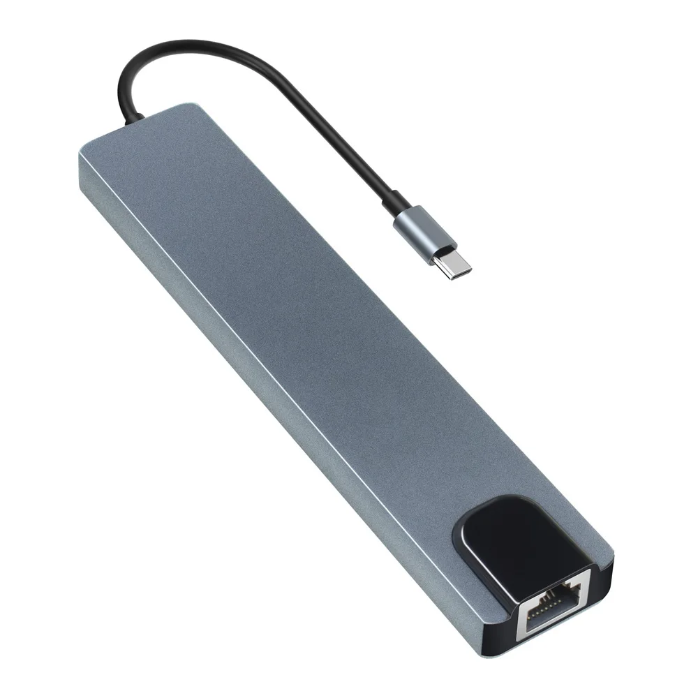 Многофункциональная Плата расширения USB 3 0 типа c к PD + SSG * 2 HDTV TF SD RJ45 8 в 1 |