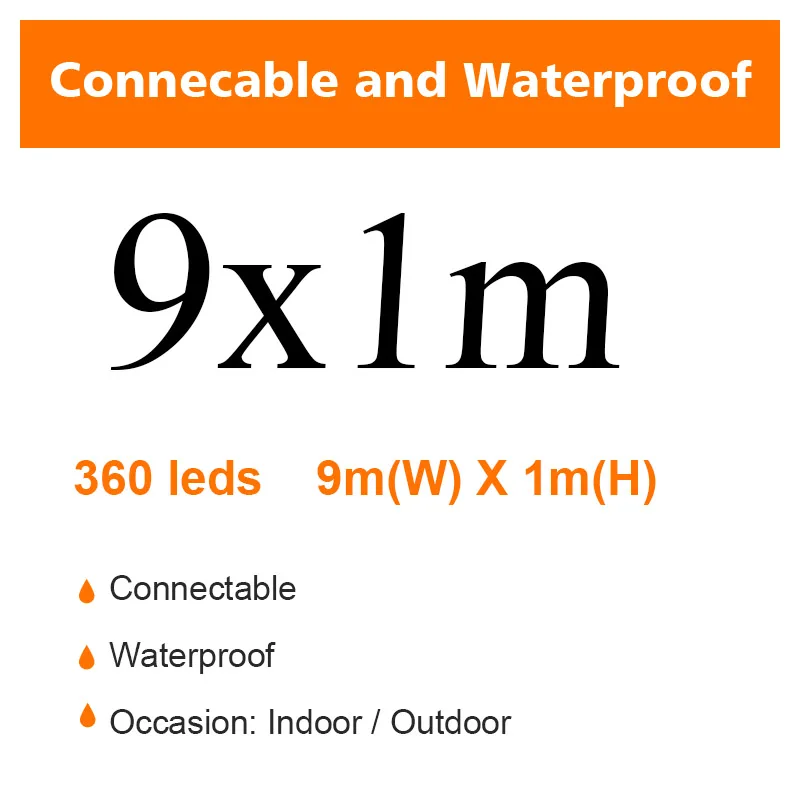 9M x 1M 360leds 960 светодиодный S светодиодный светильник для занавесок s гирлянда светильник Сосулька Рождество Крытый Открытый Свадебный светильник ing домашние вечерние Gararden Декор - Испускаемый цвет: 9M x 1M 360leds