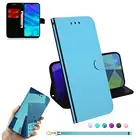 Блестящий кожаный чехол-книжка с бумажником для Huawei P30 Pro, чехол для Huawei P40 Lite P40 Pro Plus P 40 P 30, роскошный чехол с голографическим рисунком