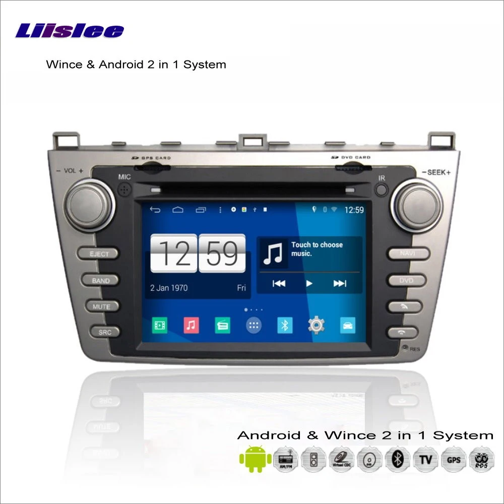 Автомобильный Android для Mazda 6 Mazda6 2009 2010 2011 2012 2013 радио стерео CD DVD плеер GPS Навигация