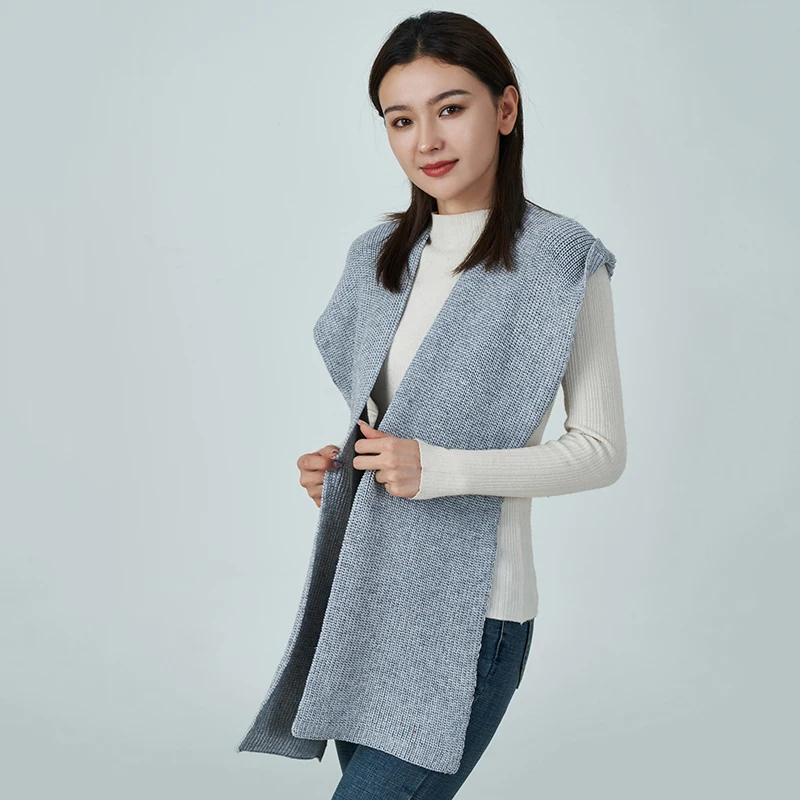 2021 трендовая шаль с капюшоном для женщин идеальная шерстяная накидка Acc