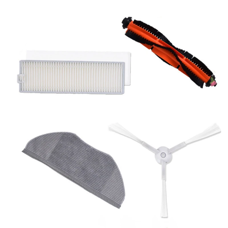 

Main Brush Side Brush Filter Dishcloth Set for Xiaomi Mijia G1 MJSTG1 Vacuum Cleaner Home Appliance Parts Replacement