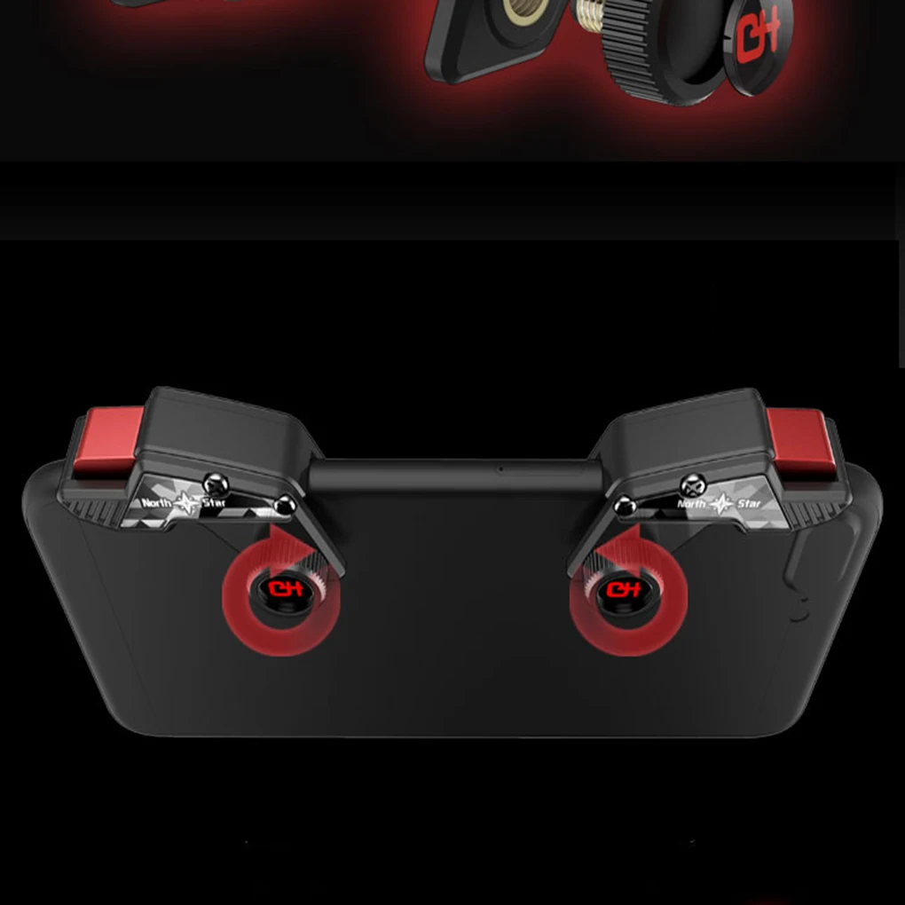 1 Pair Gamepad Joystick For PUBG Portable Phone Trigger Gaming Controller Cellphone Sensitive Shooting Game Fire Button | Электроника