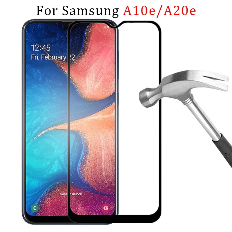 Чехол для samsung a10e a20e чехол из закаленного стекла galaxy a 10e 20e a10 a20 20 e Защитная пленка