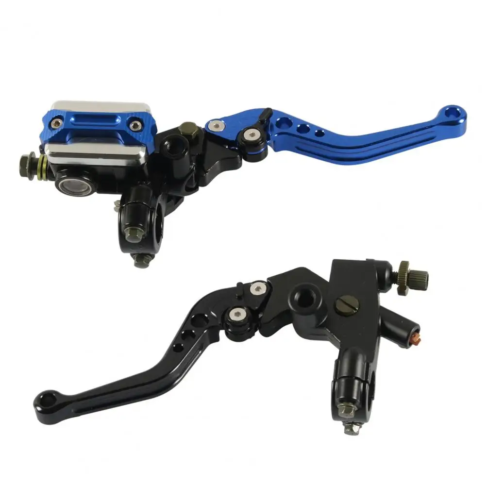 2 шт. рычаг тормоза Регулируемый поворотный дизайн 22 мм главный цилиндр сцепления