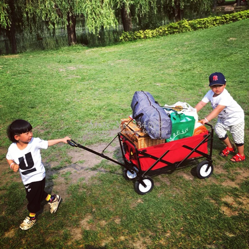 5% Складная УНИВЕРСАЛЬНАЯ ТЕЛЕЖКА для пляжа портативная багажная тележка покупок