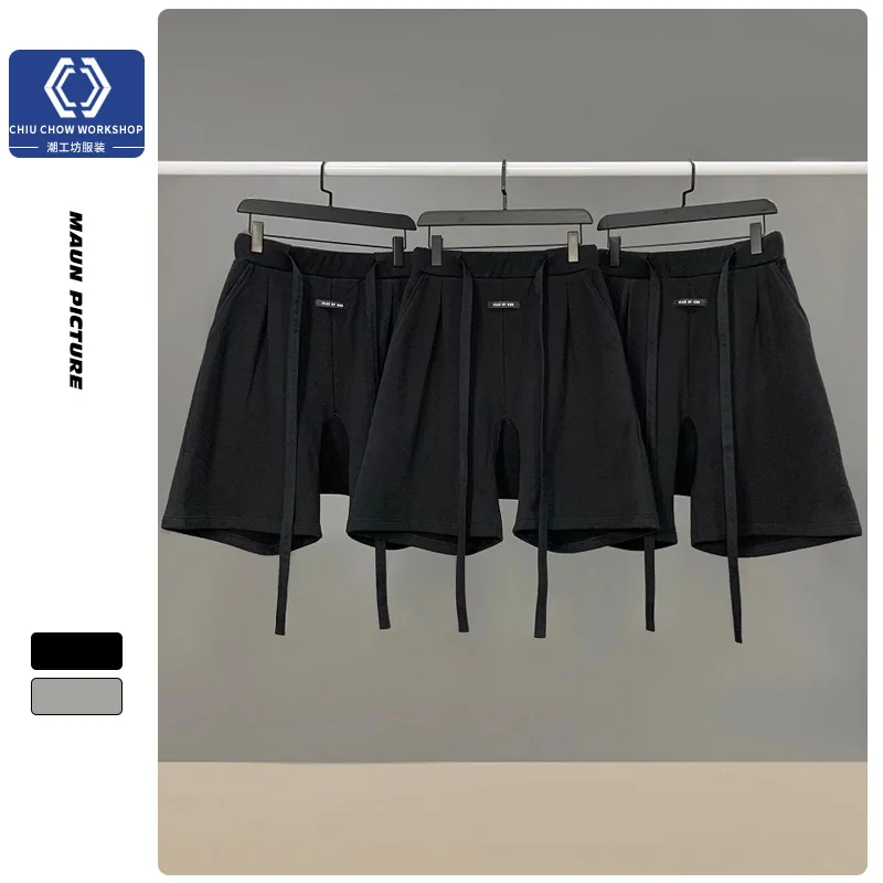 

Новые мужские шорты, летние хлопковые свободные шорты, спортивные шорты в стиле Хай-стрит, мужские брюки в стиле хип-хоп, трендовые брендовы...