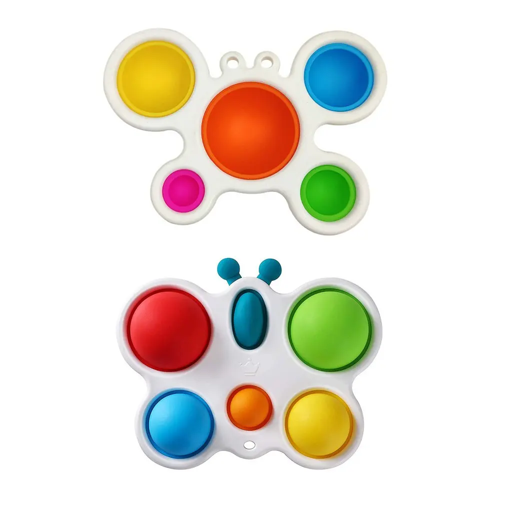 Силиконовые игрушки Fidget Snap ручной захват Антистресс игрушка для аутистов особые