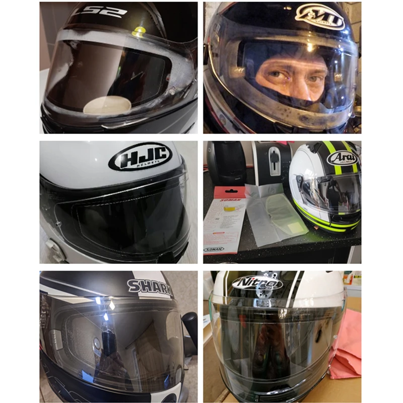 Универсальный X14 K5 K3SV K1 мотоциклетный шлем пленочный козырек AGV SHOEI HJC ARAI MT