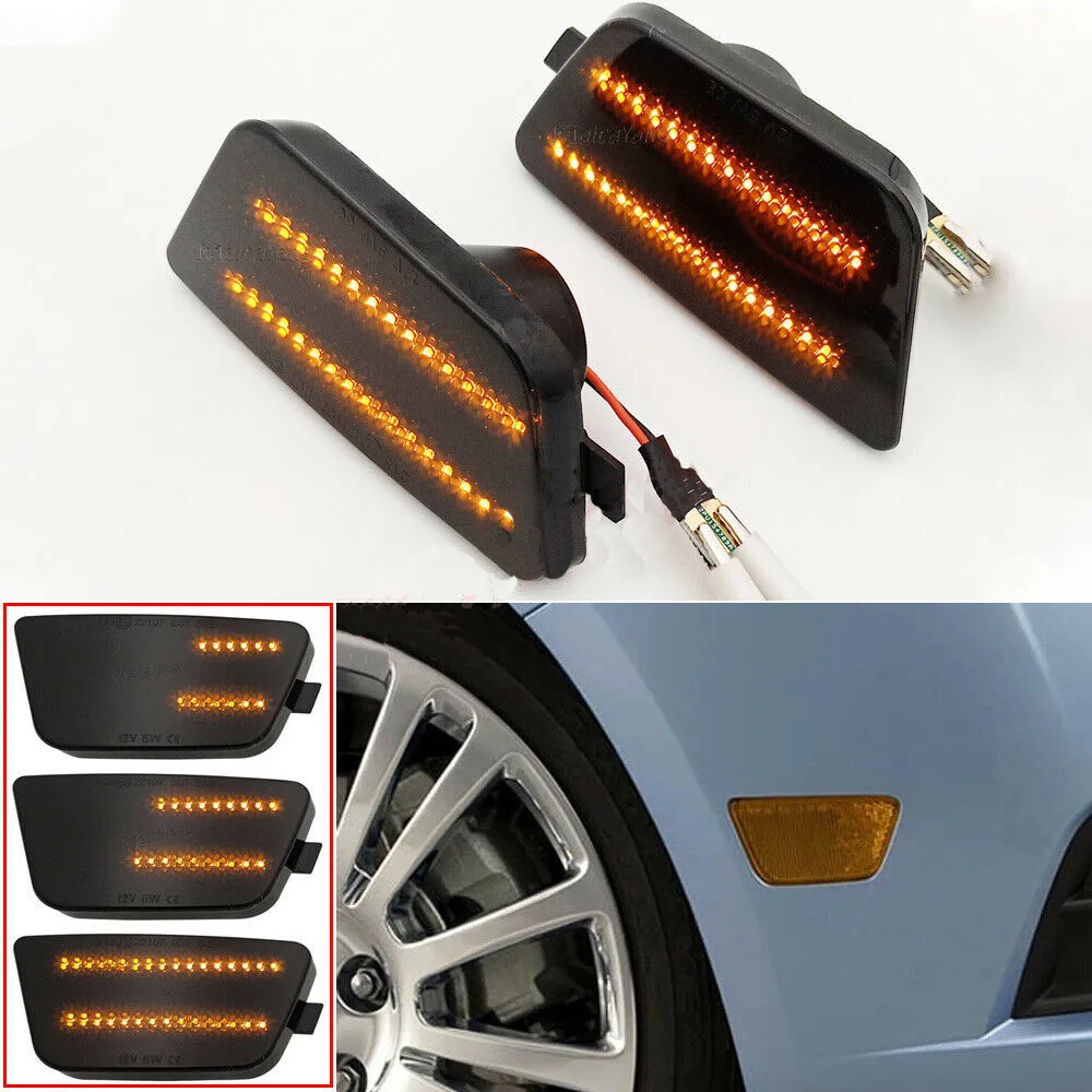 

1pair Car LED Dynamic Side Marker Light Accessories For Chevrolet Chevy Cruze 2011-2016 Cruze Limited Left Right Lights Parts