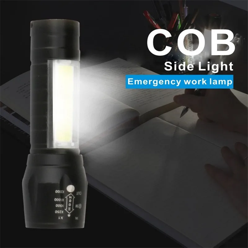 Яркая мини-вссветильник шка перезаряжаемый масштабируемый светодиодный фонарик